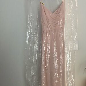 Elegant Pink Evening Dress